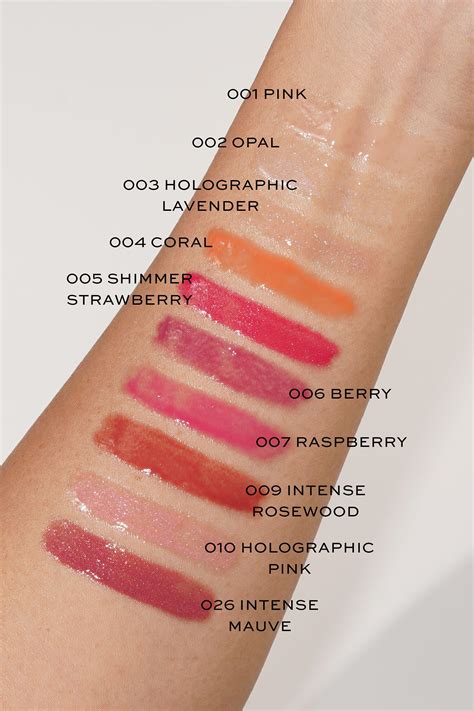 dior glitter lip dupe|dior lip gloss shades.